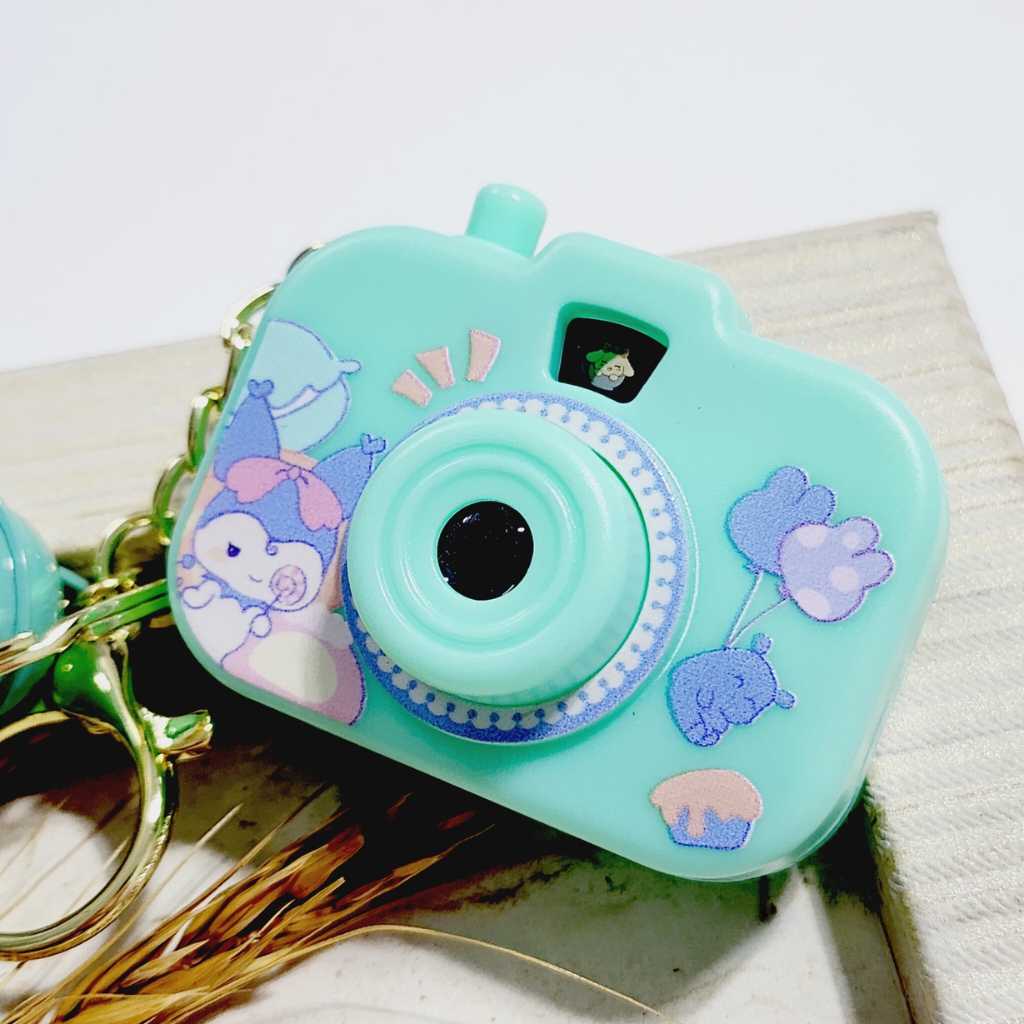 mini camera keychain with projector for bags 