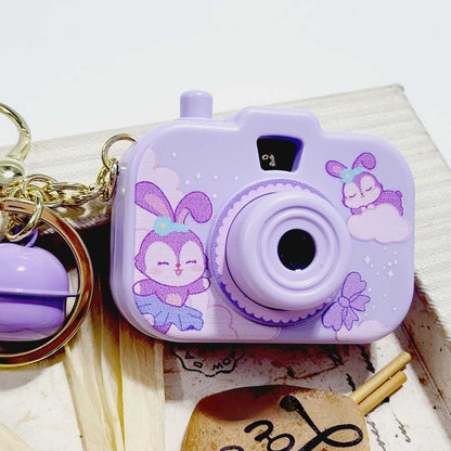 mini camera keychain with projector for bags 