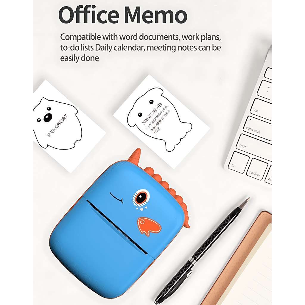 mini inkless thermal printer for kids