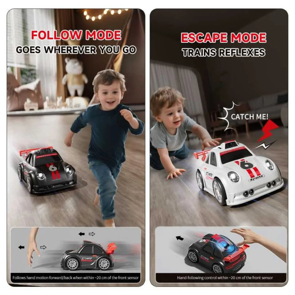 Mini Smart Sensor RC Car with Camera and Modes