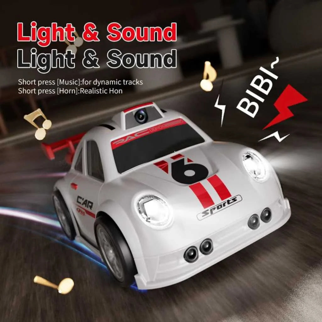 Mini Smart Sensor RC Car with Camera and Modes