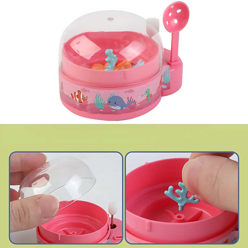 mini spoon scooping fishing toys for kids