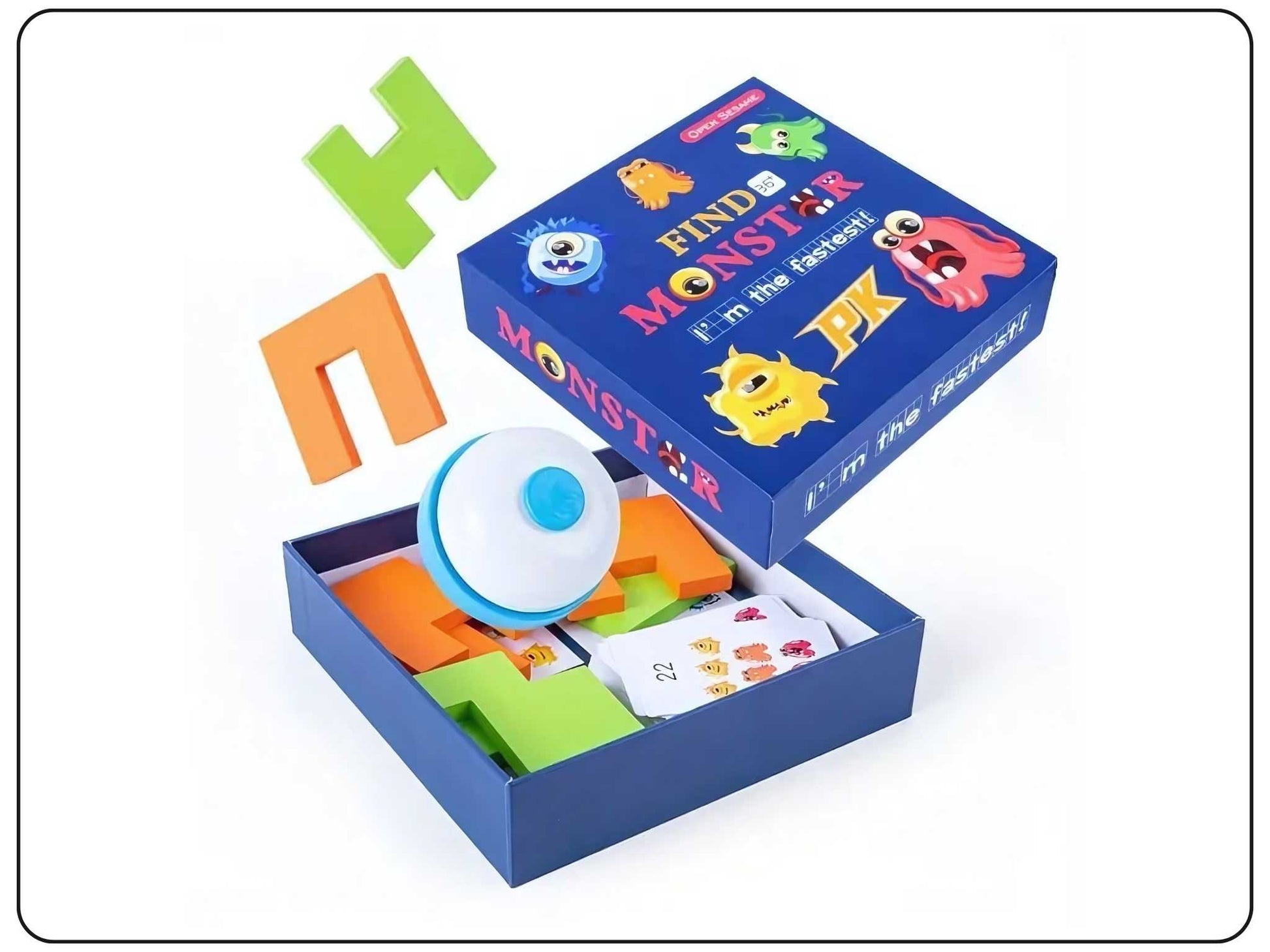 Monster Hunt Wooden Educational Toy for Kids