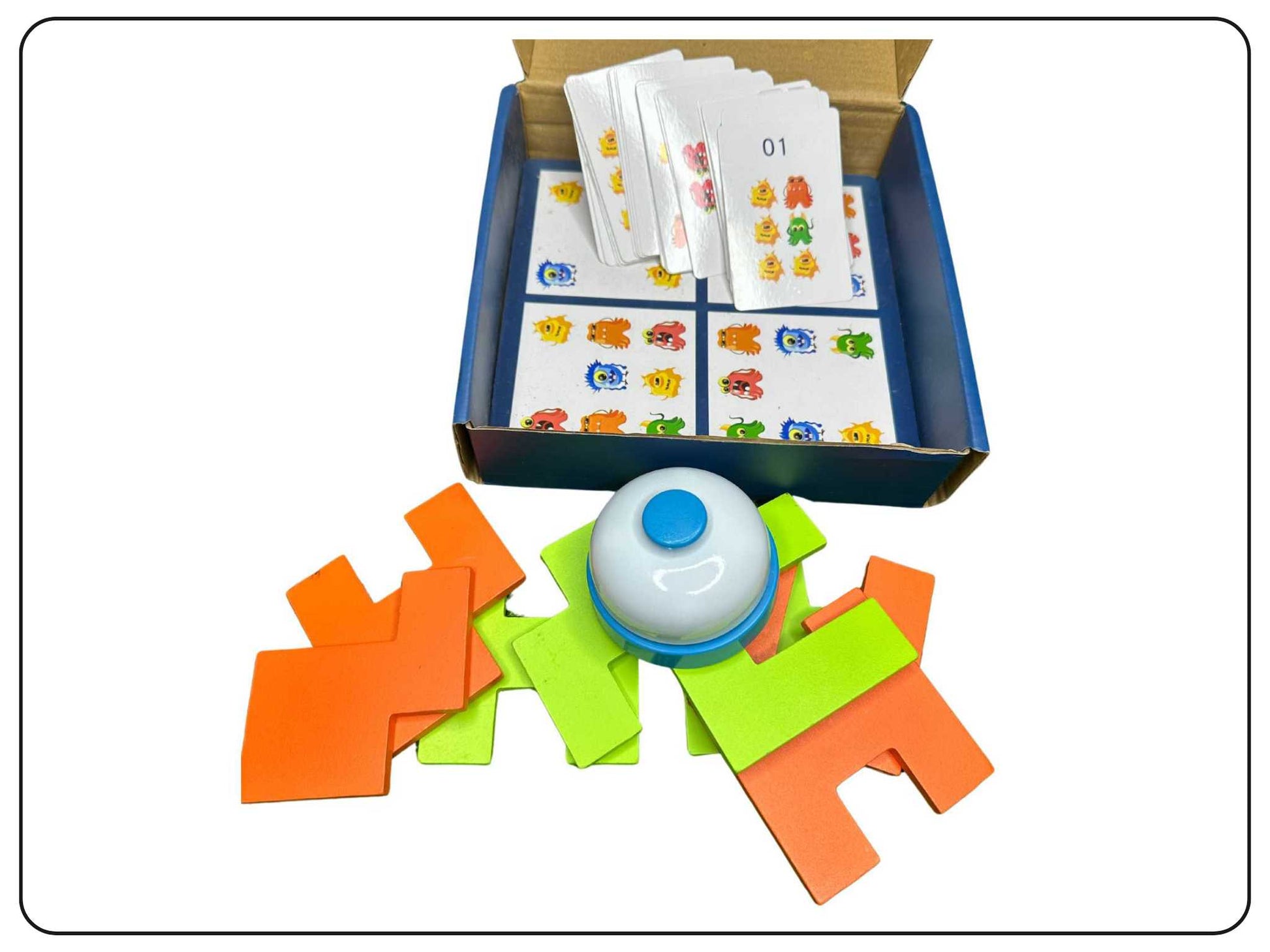 Monster Hunt Wooden Educational Toy for Kids