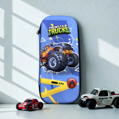 Monster Trucks Pencil Case - Durable Racing Stationery Pouch | DODKart