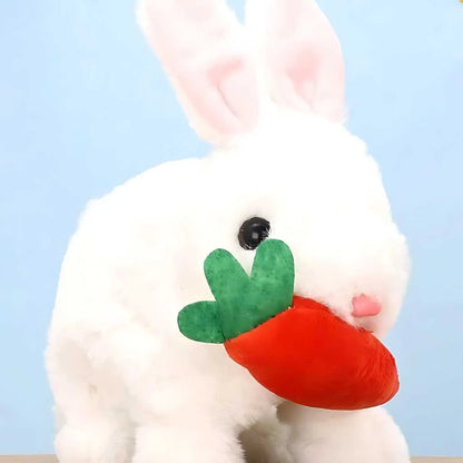 Moving Rabbit Soft Toy with Light and Sound