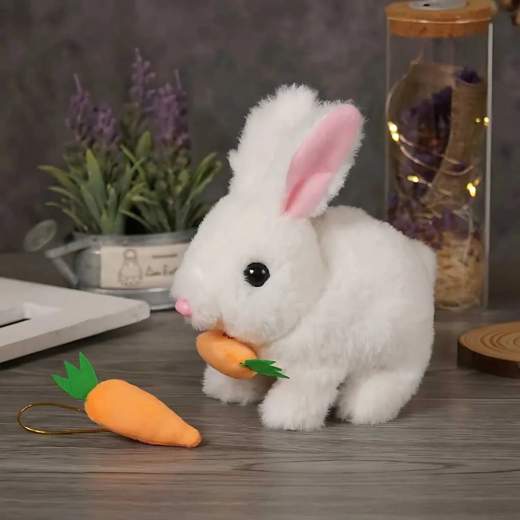 Moving Rabbit Soft Toy with Light and Sound – DOD Kart