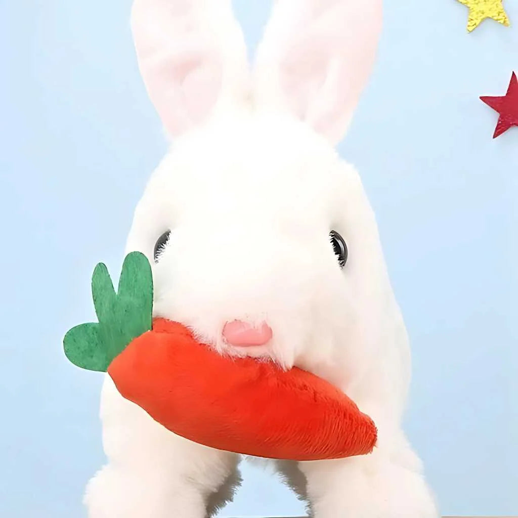 Moving Rabbit Soft Toy with Light and Sound