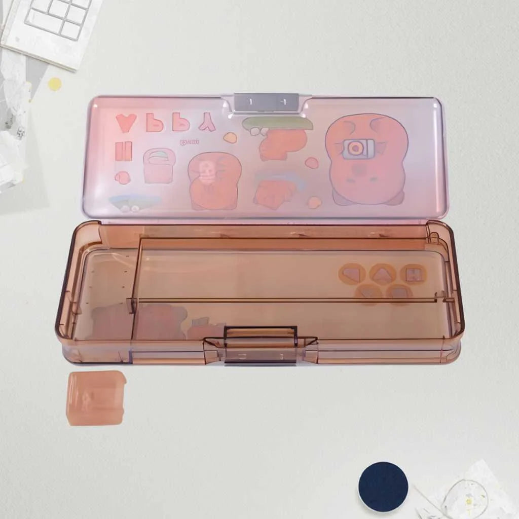 Multifunction Capybara Pencil Box for Kids - Cute & Organized