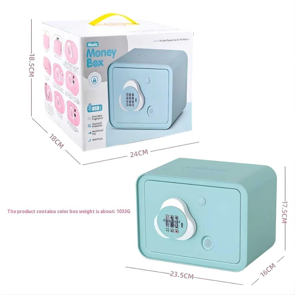 Musical Electronic Money Bank for Kids with Password