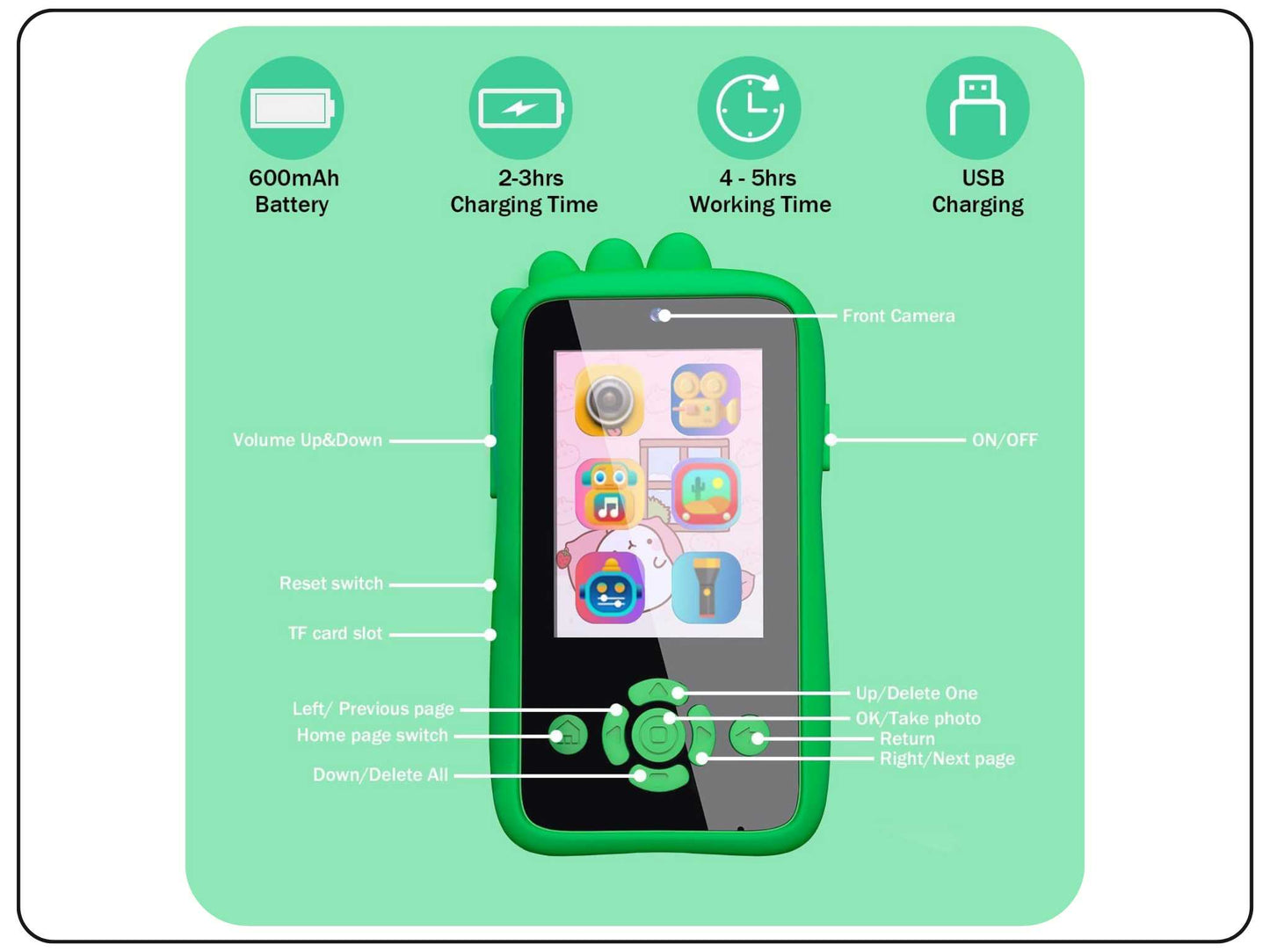 Must Have Learning Gadget Kids' Digital Smart Phone