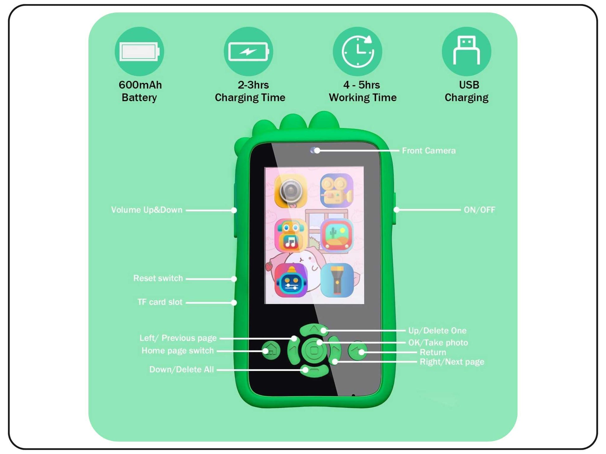 Must Have Learning Gadget Kids' Digital Smart Phone
