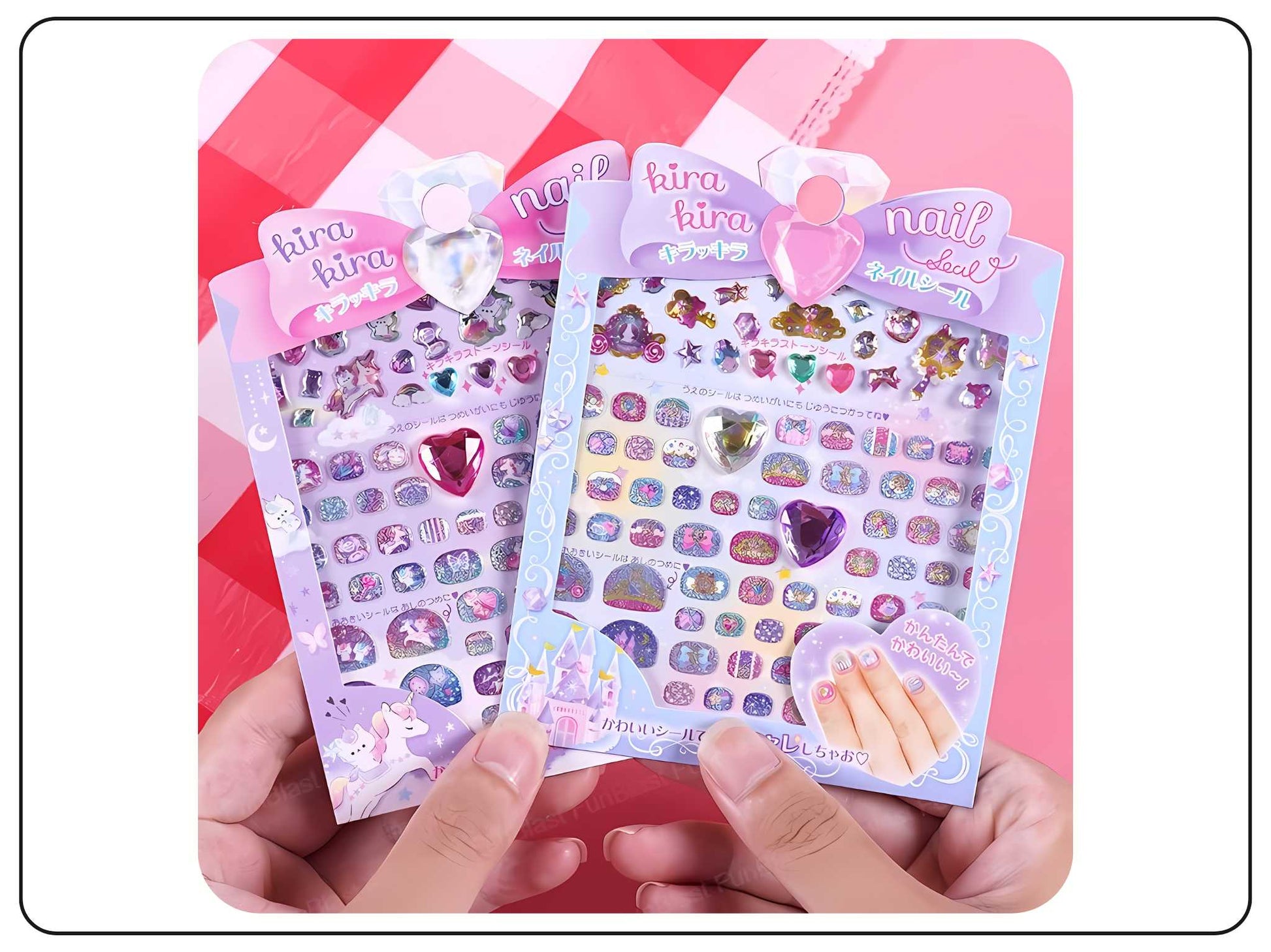 Nail Soul Stickers for Kids and Girls