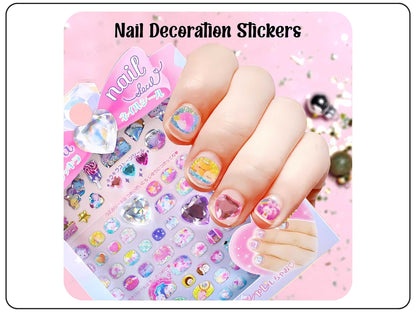 Nail Soul Stickers for Kids and Girls