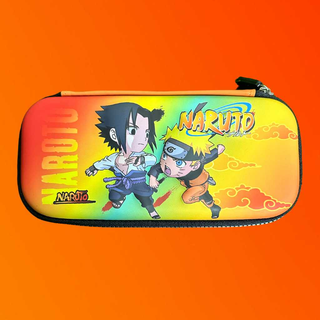naruto theme pencil box for school kids