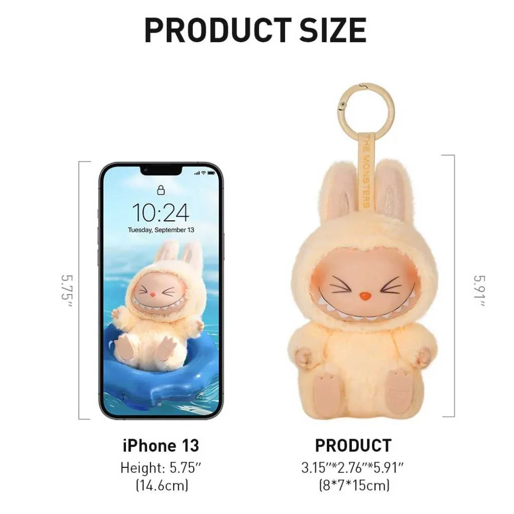 Pop Mart Labubu Have a Seat Vinyl Plush Keychains