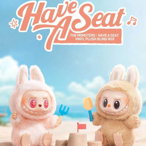 Pop Mart Labubu Have a Seat Vinyl Plush Keychains