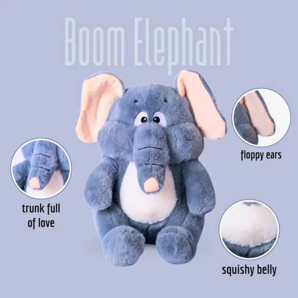 Premium  Elephant Soft Toy for Kids 45cm Stuffed Animal