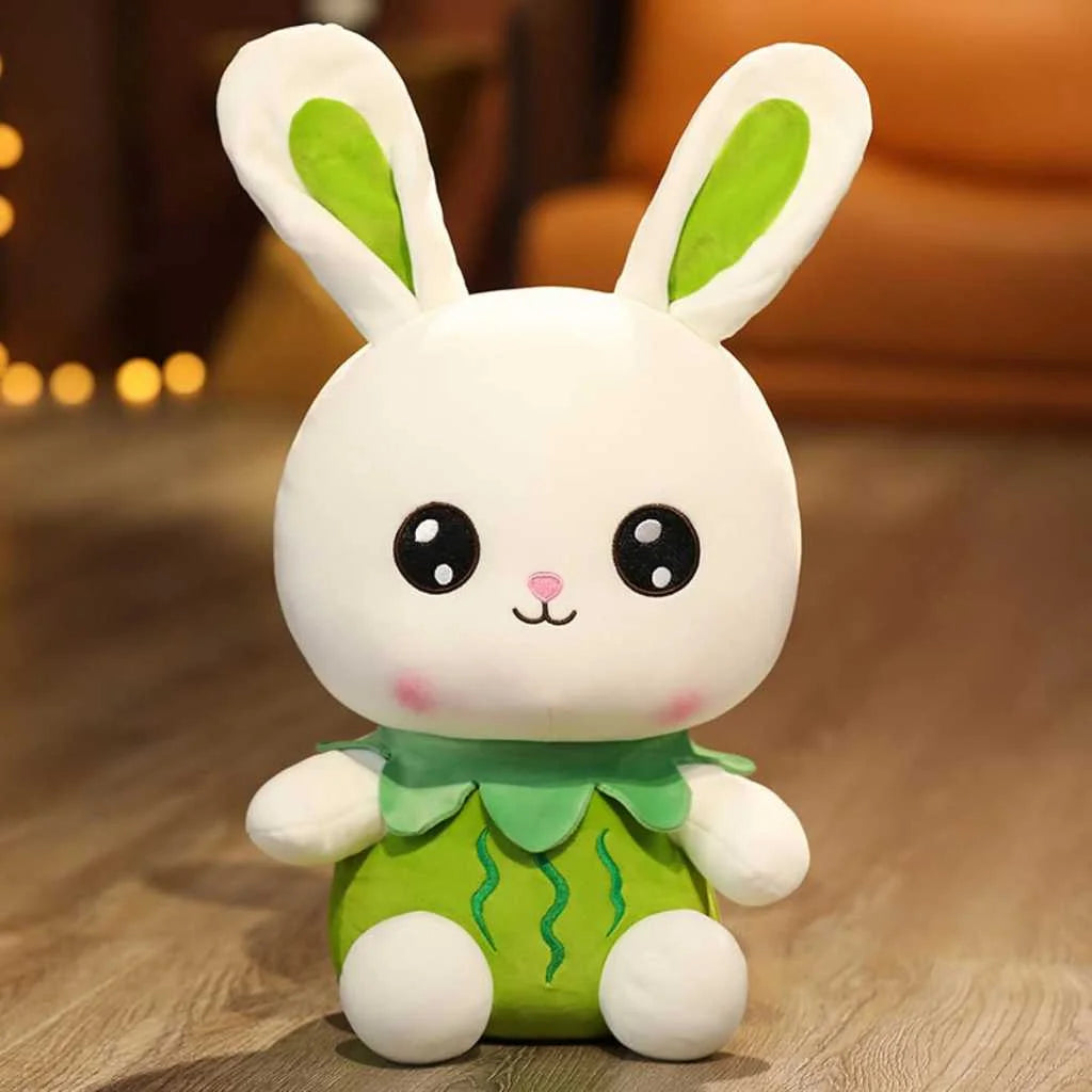 Premium Fruit Bunny Pillow 35cm Rabbit Soft Toy India