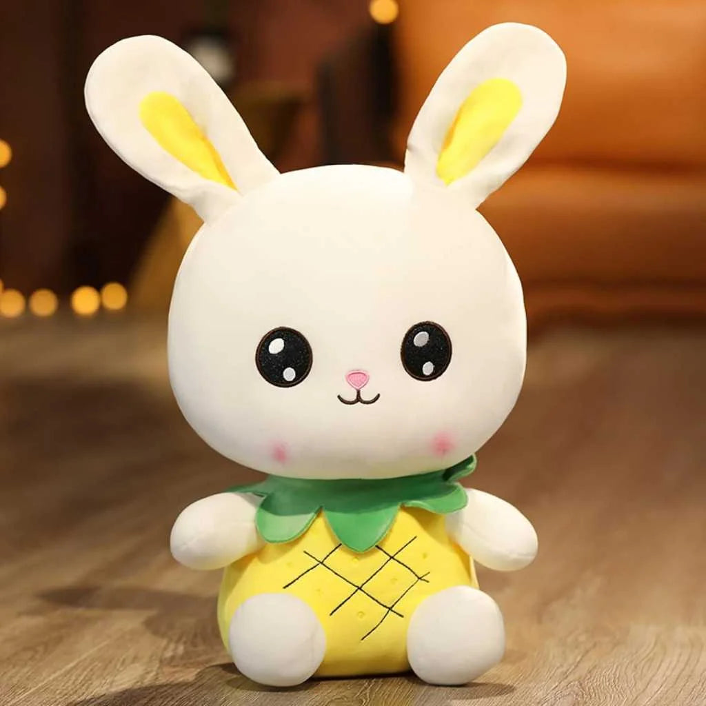 Premium Fruit Bunny Pillow 35cm Rabbit Soft Toy India