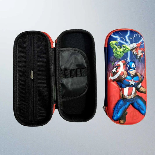 Premium Hard Shell Superhero Pencil Case for Kids | DODKart