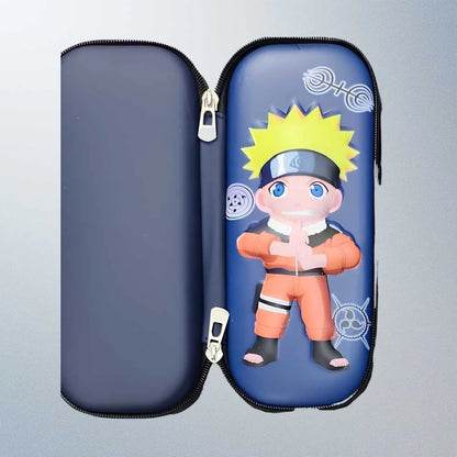 Premium Naruto Pencil Case | Durable Hard Shell Anime Stationery for Kids