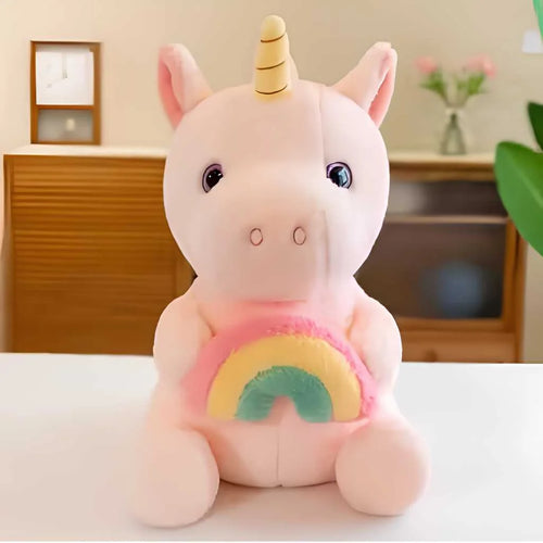 Premium Rainbow Unicorn Soft Toy Large Plushie 45cm