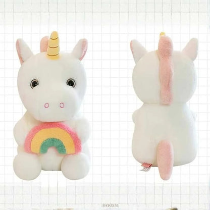 Premium Rainbow Unicorn Soft Toy Large Plushie 45cm