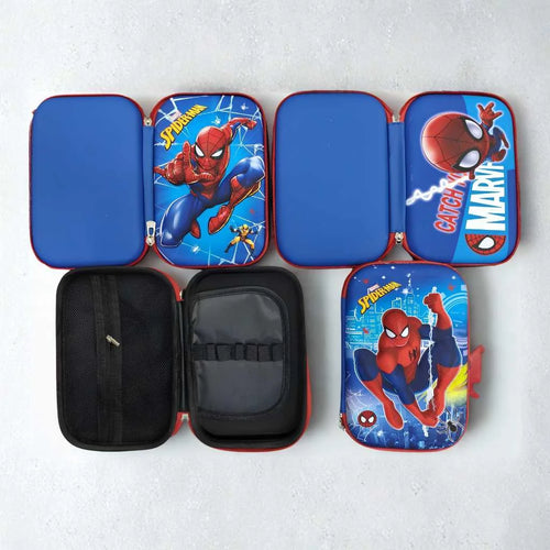 Premium Super Hero Hard Shell Pencil Case for Kids