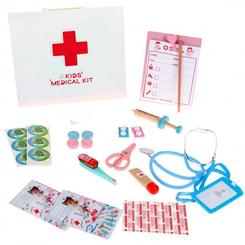Pretend and Play Amazig Wooden Doctor Set for Kids