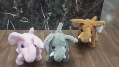 Cute Electronic Moving Elephant Soft Toy