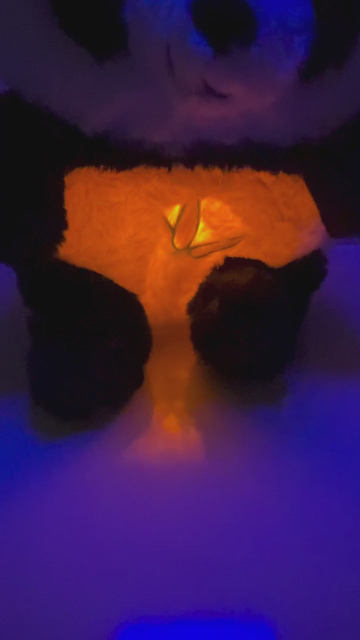 Breating Panda Soft Toy with Sound and Light