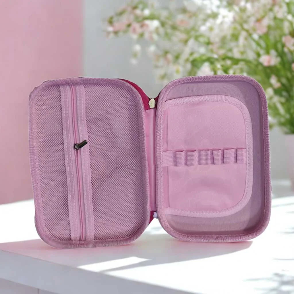 Princess High Capacity Semi-Rigid Pencil Case for Girls | DODKart