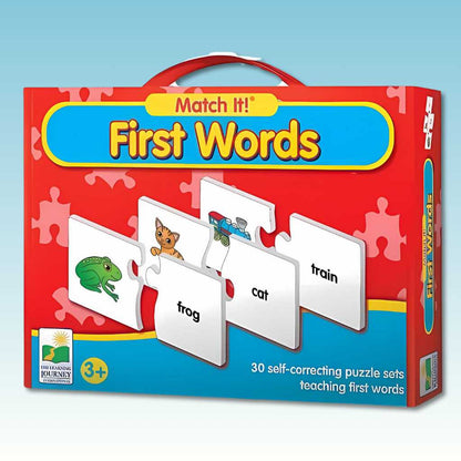 Reading Puzzle Match Game Educational Toy