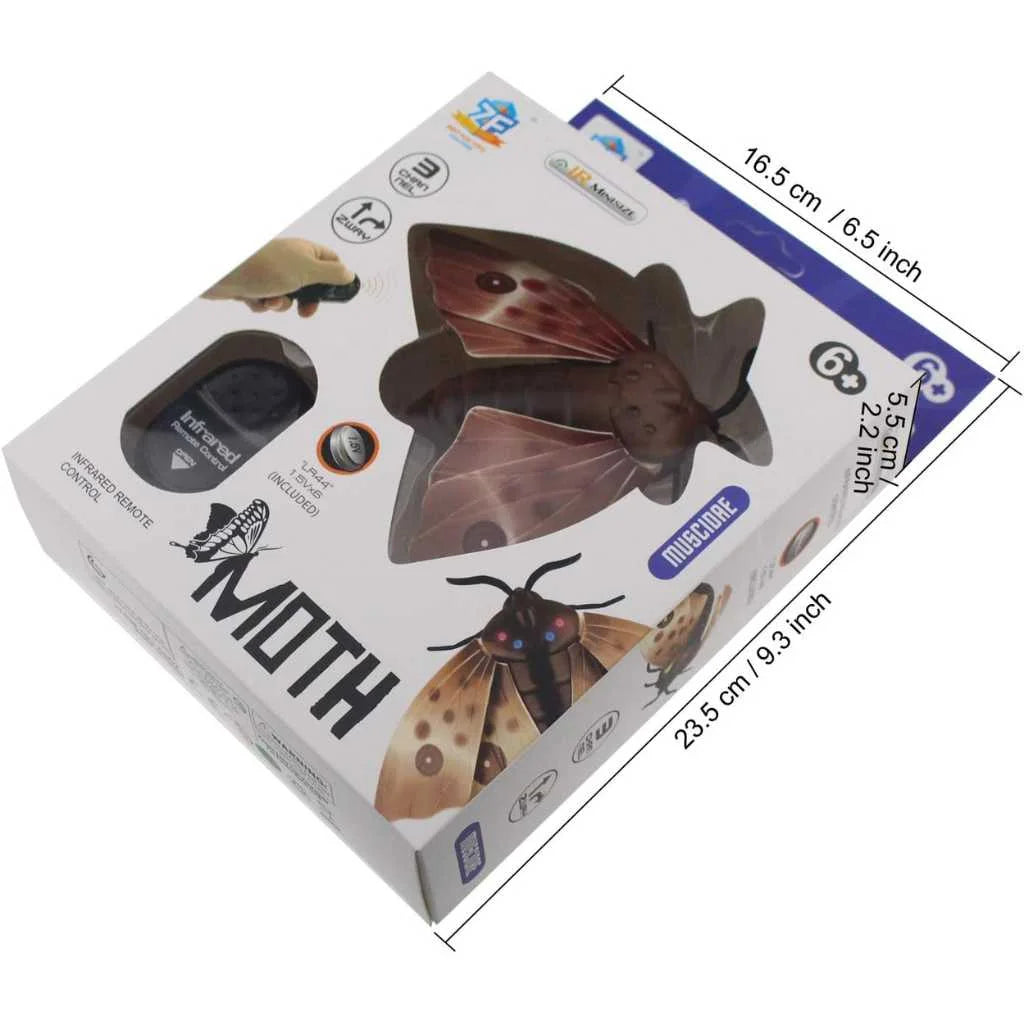 Remote Control Moth Animal Insect Toys