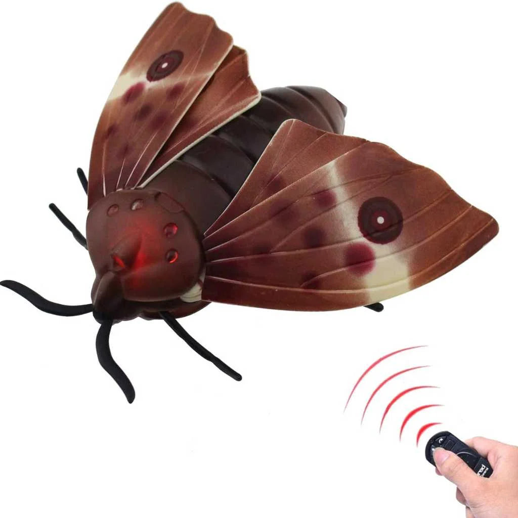Remote Control Moth Animal Insect Toys