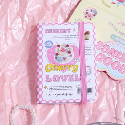Retro Dessert Mini Notebook