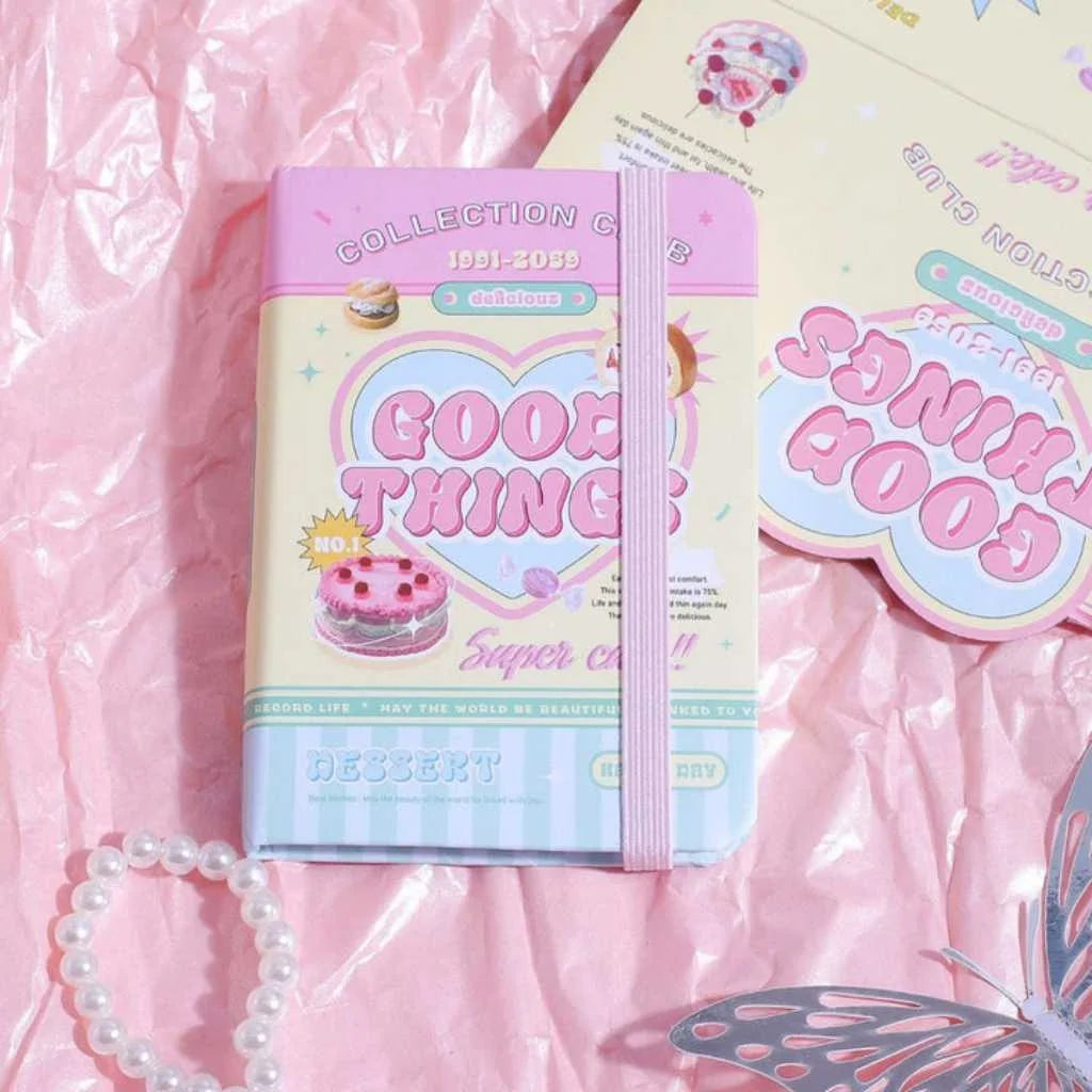 Retro Dessert Mini Notebook