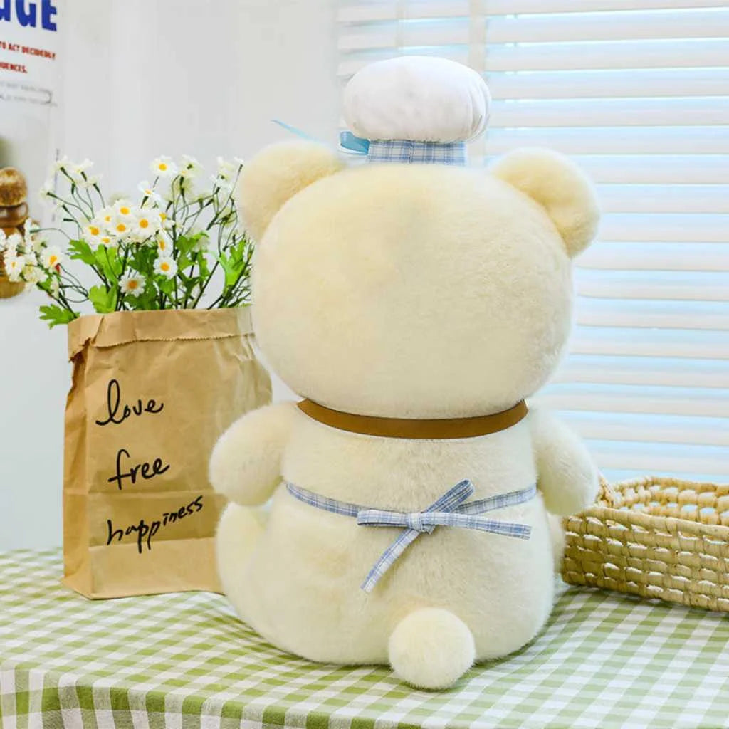 Retro Style Teddy Bear Plush Toy 35cm Vintage Edition