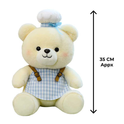 Retro Style Teddy Bear Plush Toy 35cm Vintage Edition