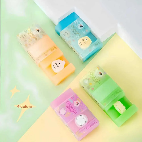 Rub Buddy Jelly Eraser - Dust-Free & Non-Toxic Cute Eraser for Kids