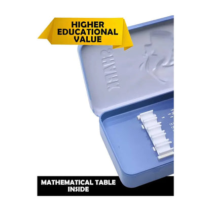 Shark Printed Metal Pencil Box - Durable Organized Case