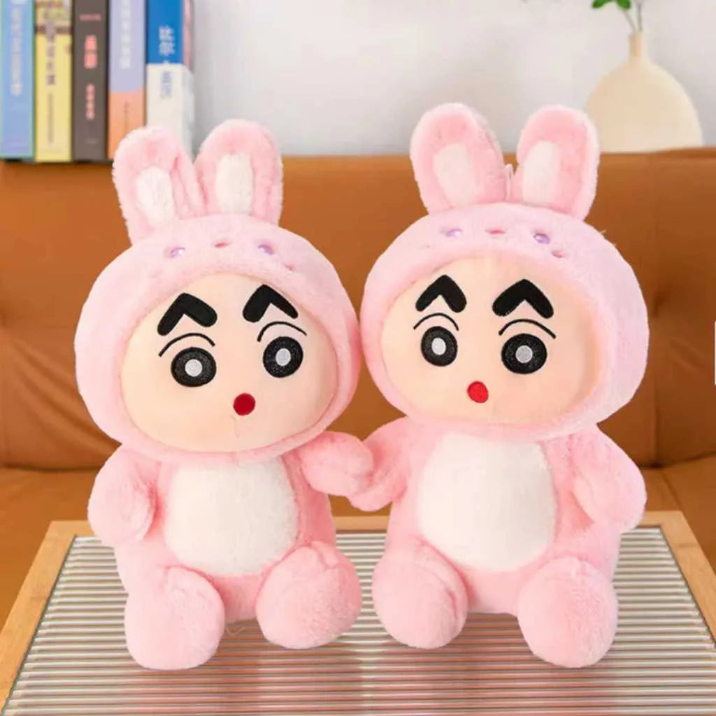Shinchan Bunny Cosplay Plush Toy Premium 35cm Soft Toy