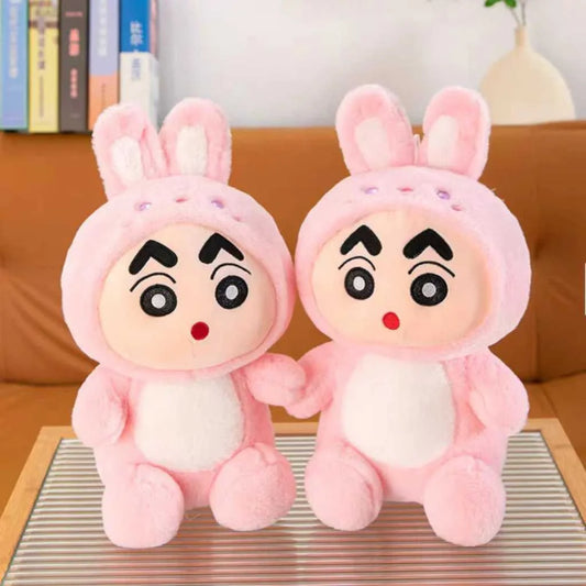 Shinchan Bunny Cosplay Plush Toy Premium 35cm Soft Toy