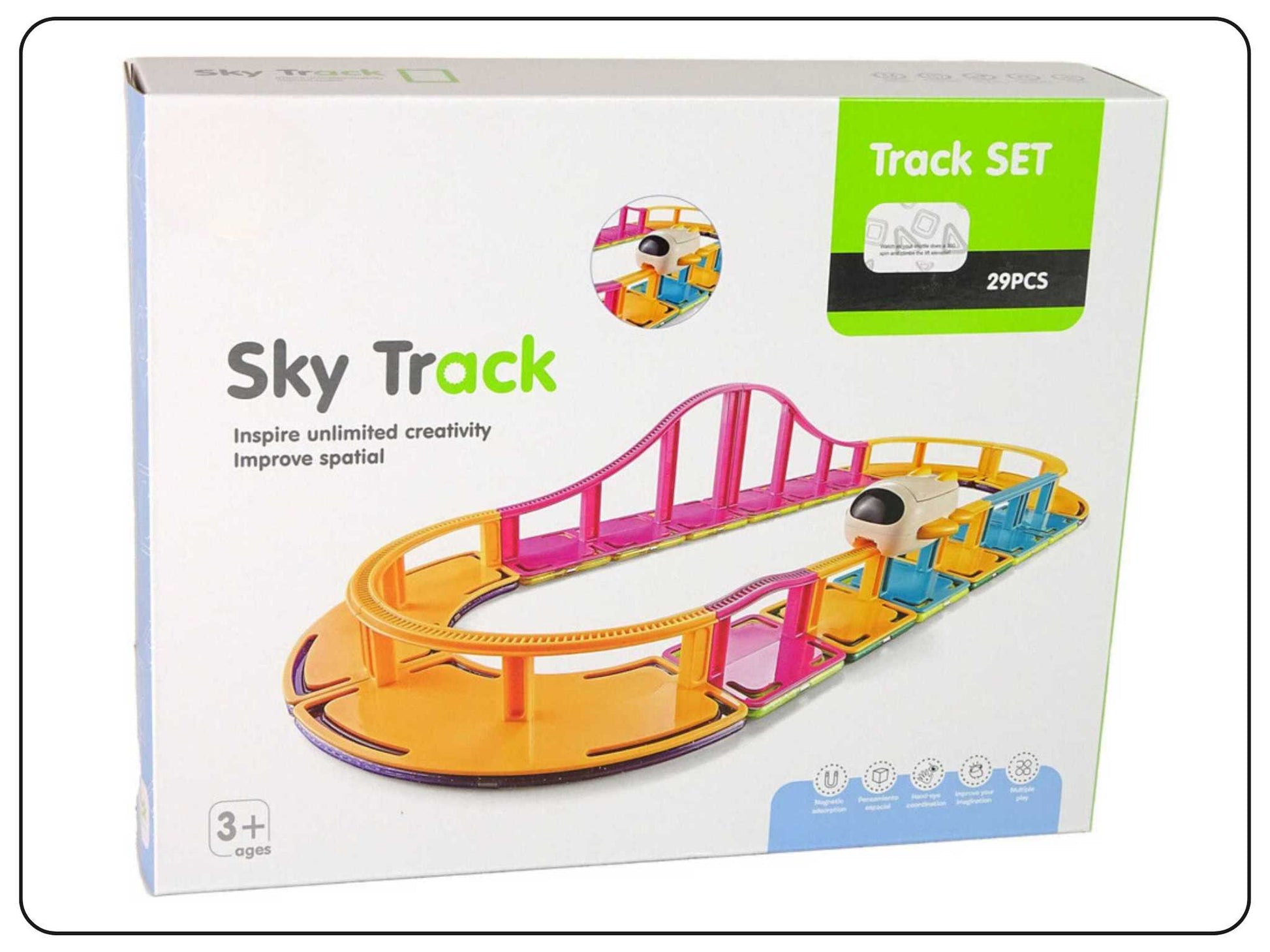 Sky Track Puzzle Game for Kids 29 pcs