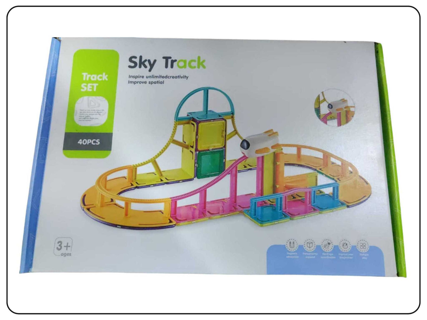 Sky Track Puzzle Game for Kids 40 Pcs