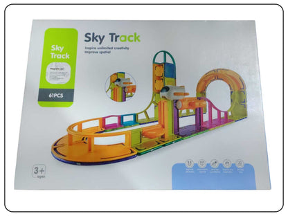 Sky Track Puzzle Game for Kids 61 Pcs 