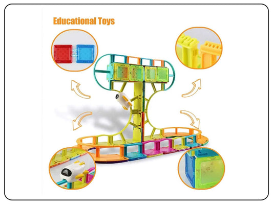 Sky Track Puzzle Game for Kids 62 Pcs