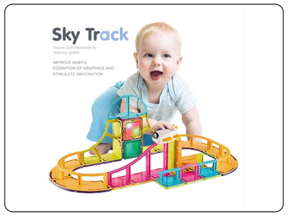 Sky Track Puzzle Game for Kids 62 Pcs