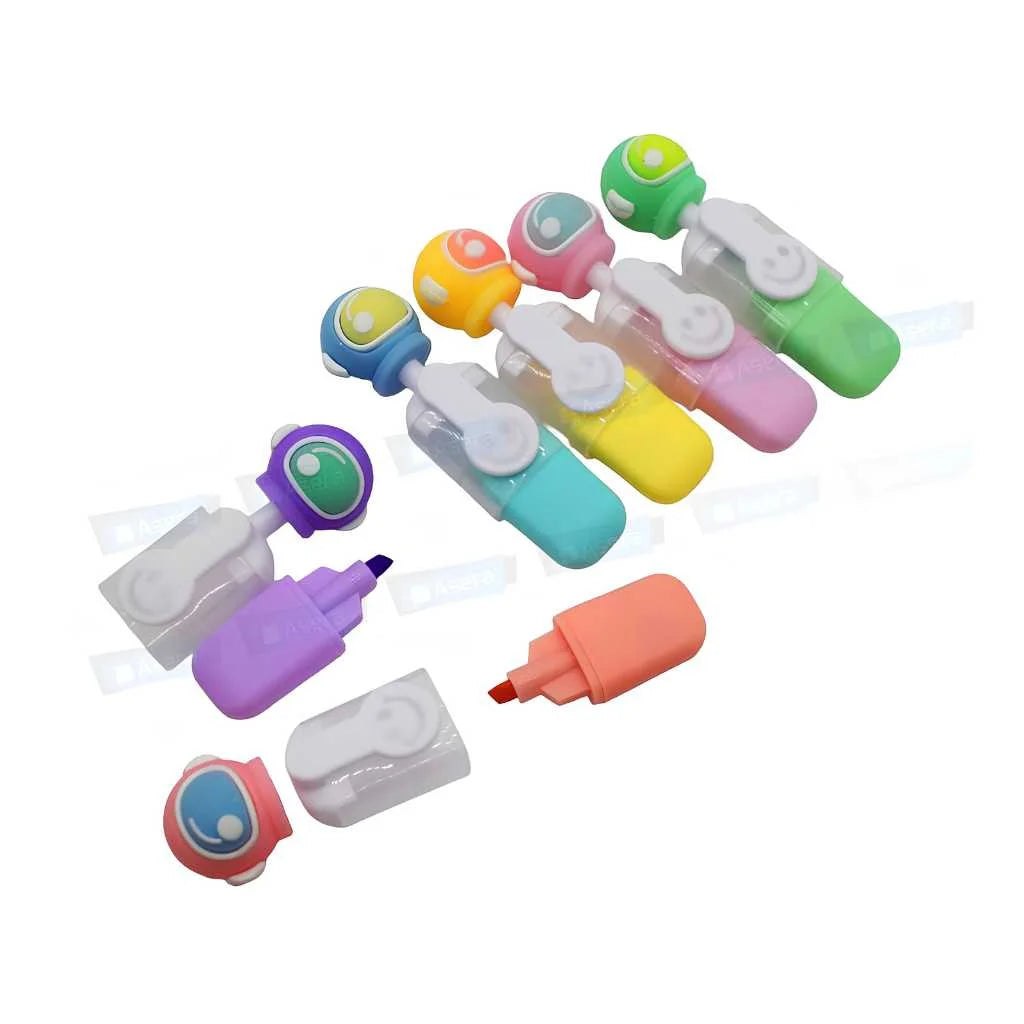 Space Astronaut Highlighters - Colorful Mini Pen Set | DODKart